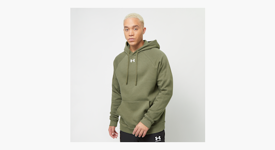 Under armour green pullover sale
