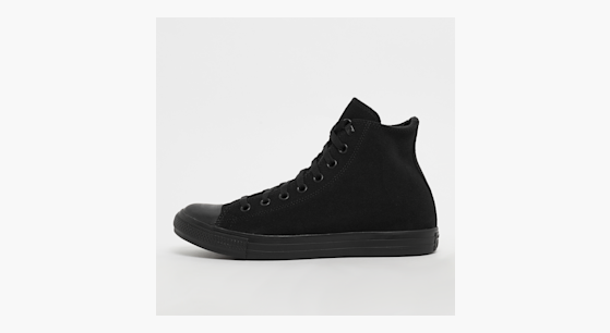All black high top chucks new arrivals
