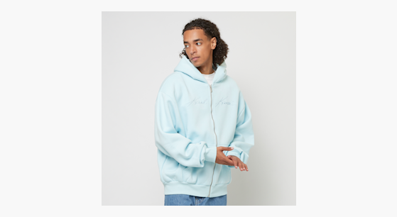 Acquista Karl Kani Autograph Heavy Sweat OS Ziphoodie blu | SNIPES