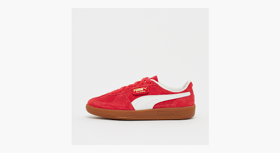 ◎PUMA◎ Palermo Red White 39646358 396463-58 PUMA Palermo rojo (396463 58)