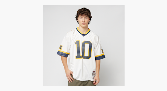 Mitchell&Ness◆Tom Brady White Michigan Wolverines NCAA-White-Jersey--1999-Tom-