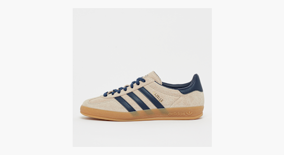 adidas Unisex Gazelle Indoor Sneaker Beige
