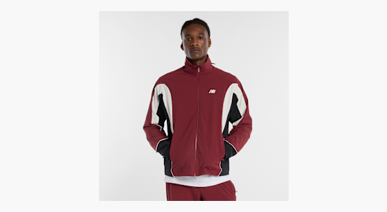 New Balance In Game Woven Track Jacket rouge (MJ53611-MHB)