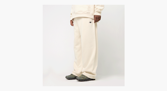 New Balance Sport Essentials Wide Leg Fleece Pant beige (MP53506_BIS)