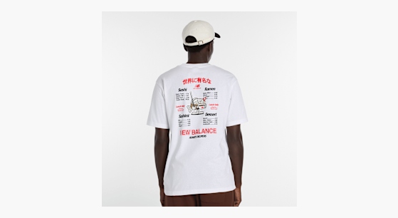 New Balance Ramen T-Shirt blanco | MT61H51D_WT | SNIPES
