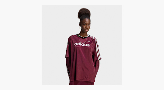 adidas Originals Lace Long-Sleeve Jersey rood | KC6432 | SNIPES