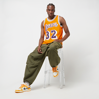 Maillot NBA Mitchell & Ness – Los Angeles Lakers – Jaune Sans Manches – Taille XS