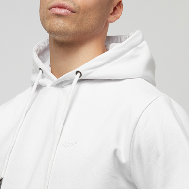 Pull à Capuche En Molleton De Nylon Fear Of God Essentials Nylon Fleece Hooded Sweater Light Heather Grey Jet Black