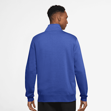 Nike Sportswear Club Half-Zip Top niebieski (DD4732-480)