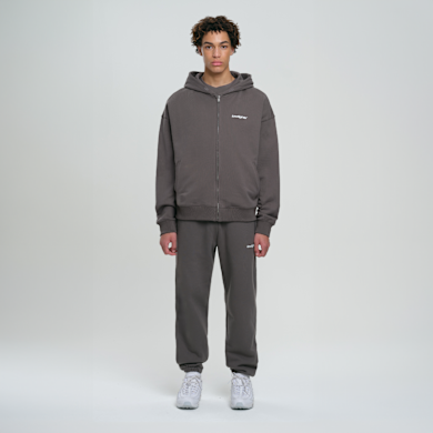 Low Lights Studios Basic Zip Hoodie szary (LLS-ZH-BSC-024)