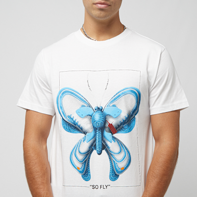 Mister Tee Herren T-Shirt 'Fly Tee' – Lässiges Streetwear-Shirt Aus Baumwollmischung