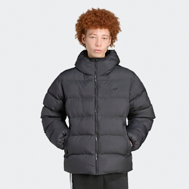 adidas Originals Pikowana Kurtka Zimowa Trefoil czarny (JX4123)