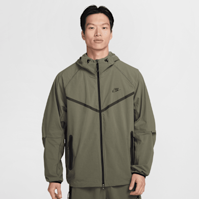 Nike Tech Woven Windrunner Full Zip Jacket groen (HM7151-223)