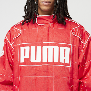 PUMA Archive Seasonal Relaxed Racer Jacket rood (629914 11)