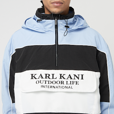Karl Kani Woven Retro Windbreaker niebieski | PD00005861 | SNIPES