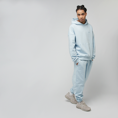 SNIPES Small Logo Essential Oversized Hoodie blauw | SIM-HD021-090