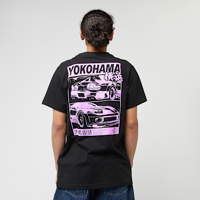 Mister Tee Yokohama Race Tee czarny | MT3809-00007 | SNIPES