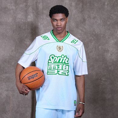 Sprite x SNIPES Flame Football Jersey blauw | SFM253-006-1 | SNIPES