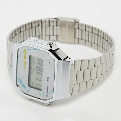 OROLOGIO CASIO A168WEPC-7A PAC-MAN Collaboration Digital Silver Stainless 116530467021