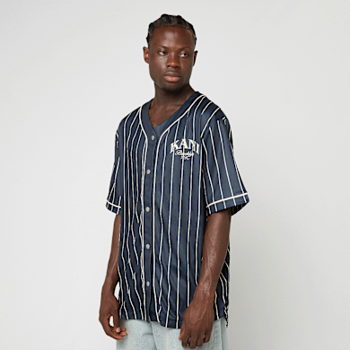 Maillot De Baseball Homme KARL KANI – Bleu – Taille L – Années 2000