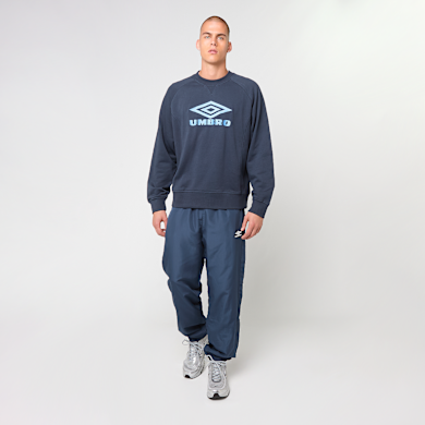 Sweat à capuche Homme Umbro SPL NET HD SWE Bleu Sport 2000 - Ref 958360