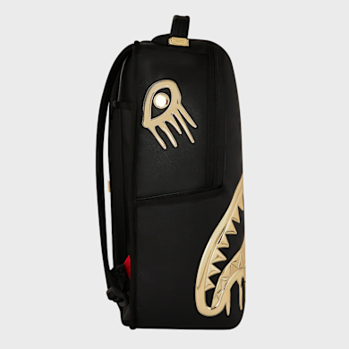 SPRAYGROUND Gold and Dangerous Backpack zwart | 910B8178NSZ | SNIPES