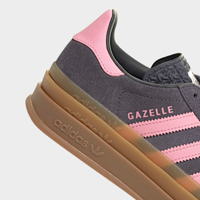 adidas gazelle silver green womens ADIDAS ORIGINALS Lilac GAZELLE INDOOR sneakers for newborns – Pavidas