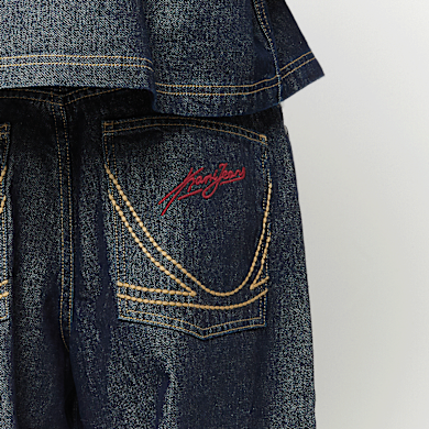 Karl Kani Jeans Rinsed Relaxed Baggy Jeans azul | KM261-014-1 | SNIPES