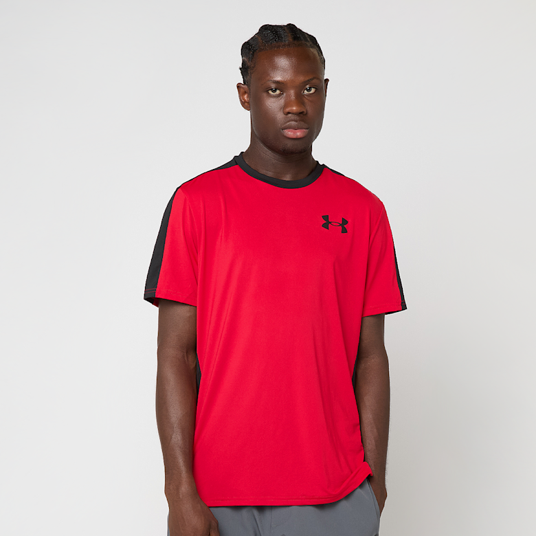 Under Armour Heatgear Wordmark Short Sleeve Tee czerwony | 6007758