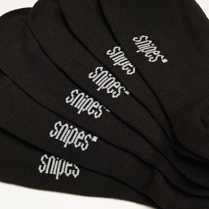 SNIPES 3 PACK - No Show crna 1711 2