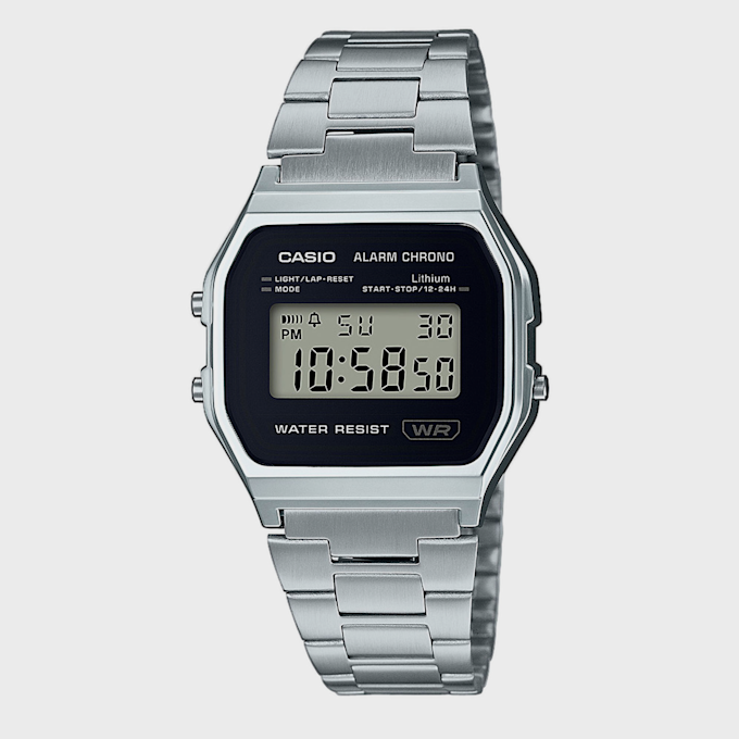 CASIO Casio Watch A158WEA-1EF srebrna 1717 1