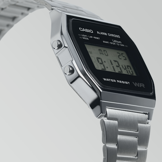 CASIO Casio Watch A158WEA-1EF argento 1717 3
