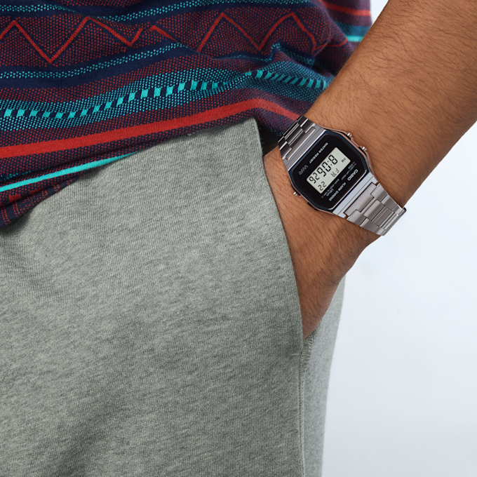 CASIO Casio Watch A158WEA-1EF srebrna 1717 4