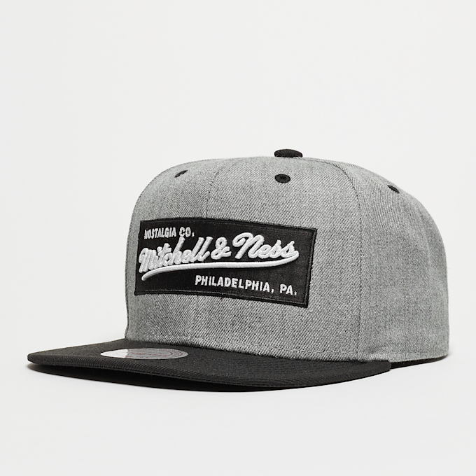 Mitchell & Ness Snapback-Cap Box Logo szary 1795 1