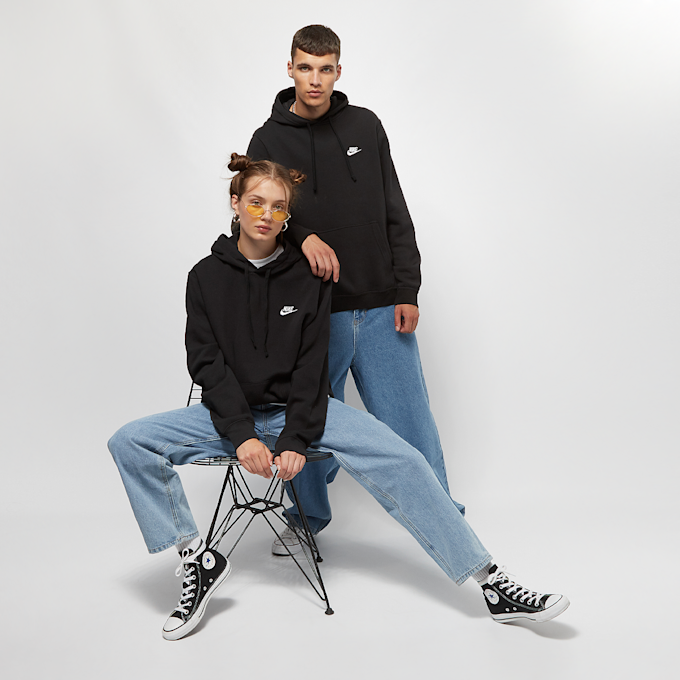 Nike Sportswear Club Fleece Pullover Hoodie zwart 1819 4