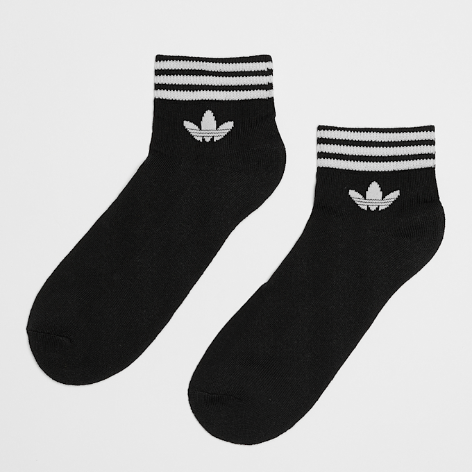 adidas Originals adicolor Trefoil Ankle Socks (3 Pack) czarny 1825 1
