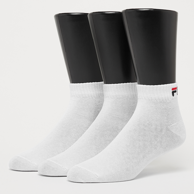 FILA 3 PACK - FILA Unisex Training Socks  F9300 branco 1867 1