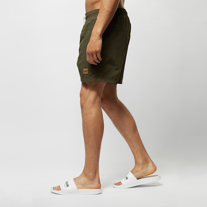 Urban Classics Block Swim Shorts zelena 41398 2