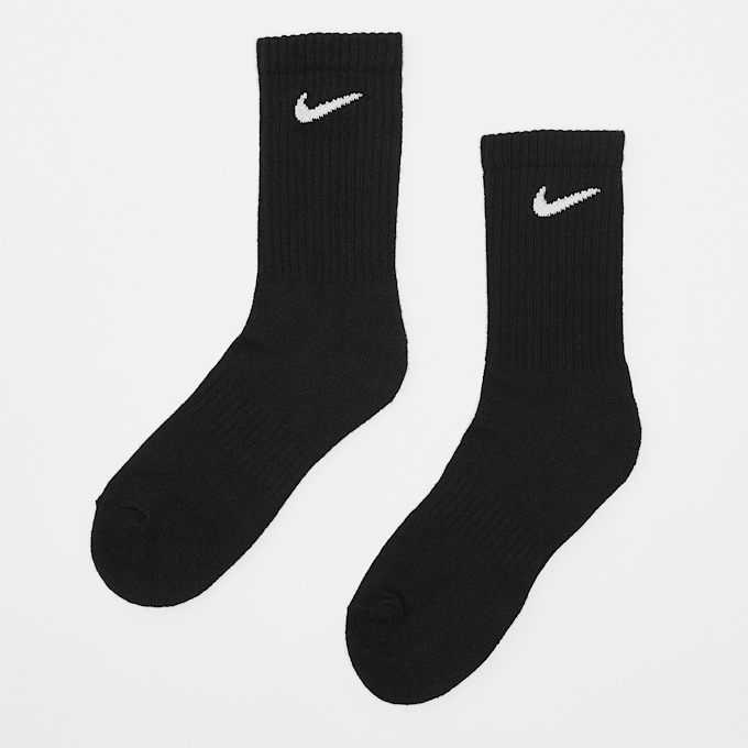 Nike 3 PACK - Everyday Cushioned Training Crew Socks czarny 1972 1