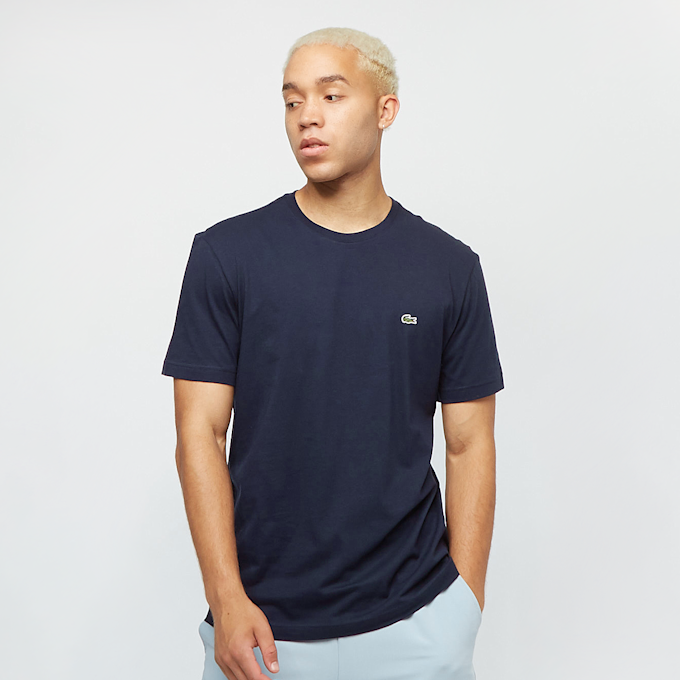 Lacoste Short Sleeved Crew Neck bleu 2001 1