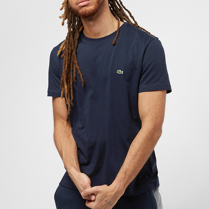 Lacoste Short Sleeved Crew Neck niebieski 2001 5