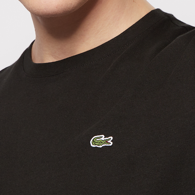 Lacoste Short Sleeved Crew Neck preto 2002 4