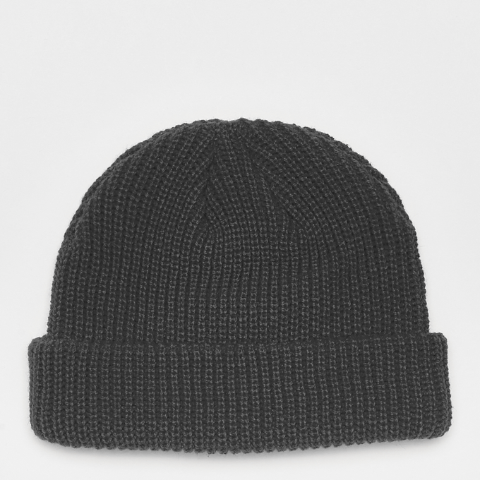 SNIPES Woven Label Fisherman Beanie charcoal cinzento 46853 2