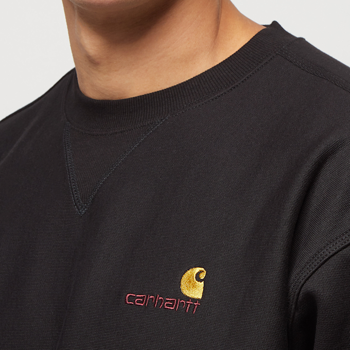 Carhartt WIP American Script Sweatshirt negro 105 3