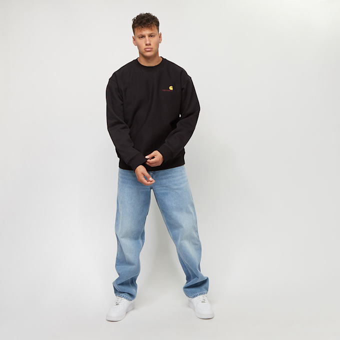 Carhartt WIP American Script Sweatshirt negro 105 4