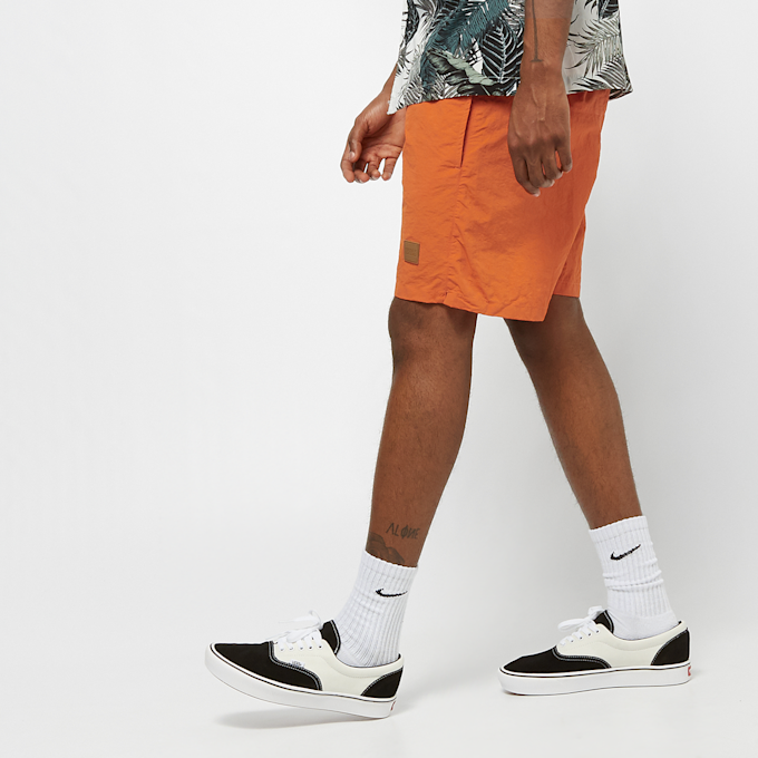 Urban Classics Block Swim Shorts rust orange arancione 40729 2