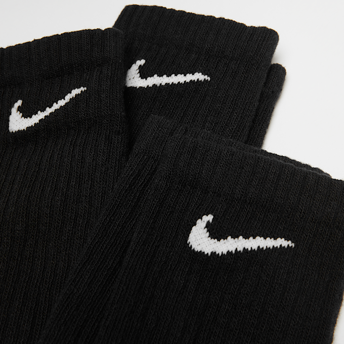 Nike 3 PACK - Sportswear Everyday Essential Crew Socks crna 256 2