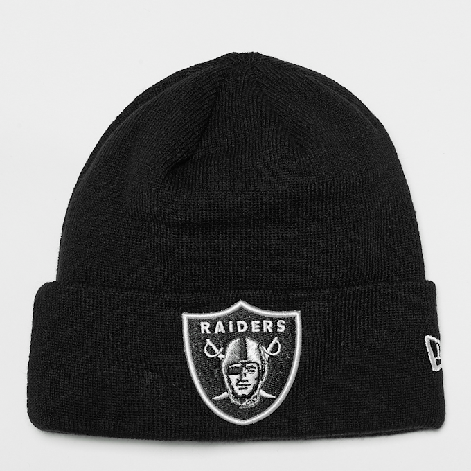 New Era Cuff Knit NFL Oakland Raiders Essential czarny 294 1