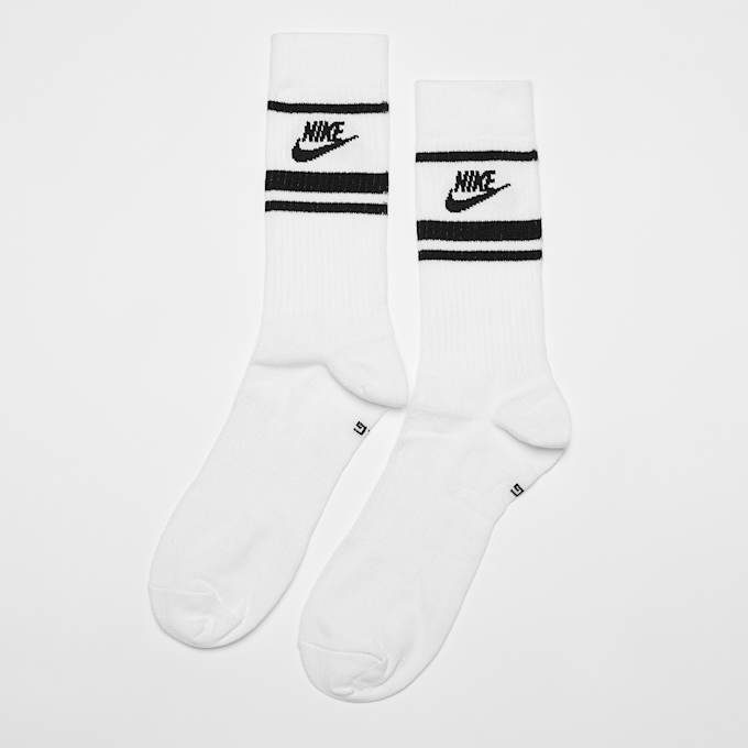Nike 3 PACK - Sportswear Essential Crew Socks blanco 305 1