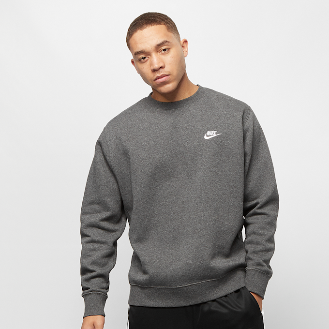 Nike Sportswear Club Fleece Crew siva 311 1